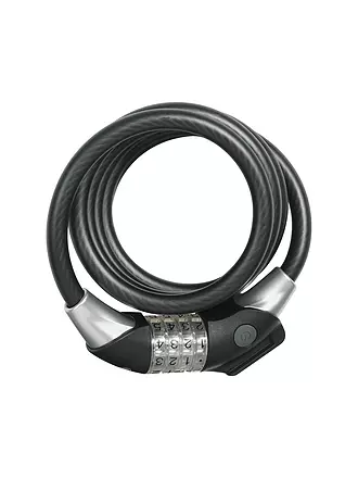 ABUS | Spiralkabelschloss Raydo Pro 1450/185 | schwarz