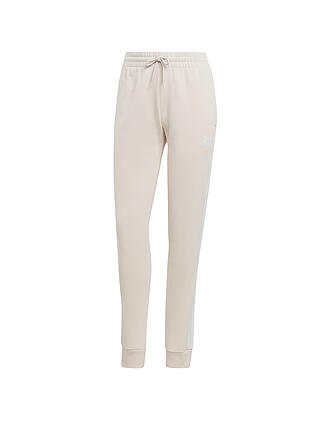 ADIDAS | Damen Jogginghose Essentials 3-Streifen French Terry Cuffed | beige