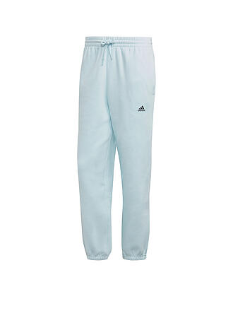 ADIDAS | Herren Jogginghose Essentials FeelVivid Cotton Fleece Straight Leg | hellblau