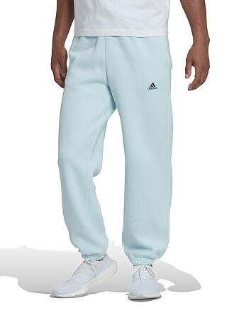 ADIDAS | Herren Jogginghose Essentials FeelVivid Cotton Fleece Straight Leg | hellblau