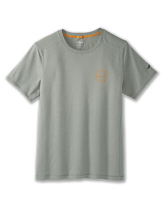 BROOKS | Herren Laufshirt Distance Short Sleeve 2.0 | hellblau