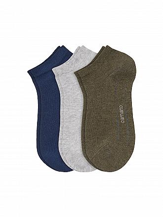 CAMANO | Kurzsocken CA-Soft Quarter 3er Pkg. | bunt