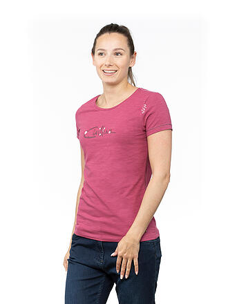 CHILLAZ | Damen Klettershirt Gandia Chillaz Logo Floral | blau