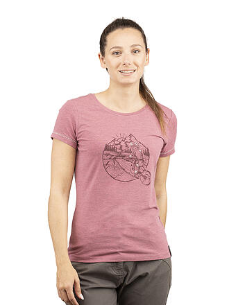 CHILLAZ | Damen Klettershirt Saile Homo Mons Velo | beere