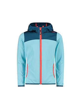 CMP | Mädchen Fleecejacke Stretch Hoodie | hellblau