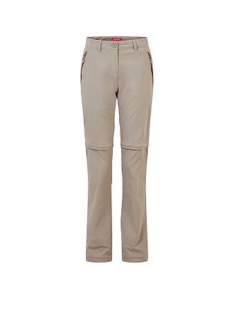CRAGHOPPERS | Damen Wanderhose NosiLife Pro II Convertible ZippOff | creme