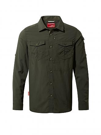 CRAGHOPPERS | Herren Outdoorhemd Adventure NosiLife LS | olive