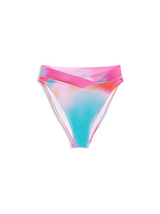 ESPRIT | Damen Bikinihose mit mittelhohem Bund in Batikoptik | bunt