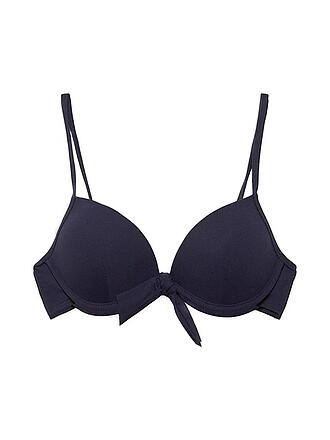 ESPRIT | Damen Bikinioberteil Bügel mit Struktur | blau