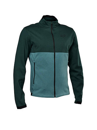 FOX | Herren Radjacke Ranger Fire Fleece Crew | schwarz