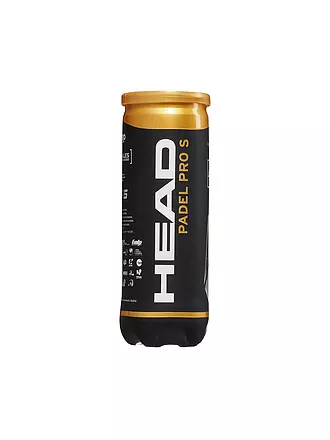 HEAD | Padel-Tennisbälle Padel Pro S 3er | 