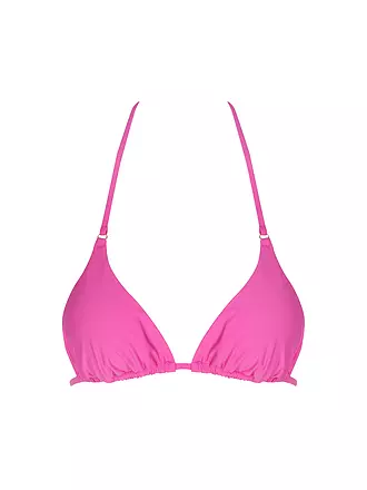 HOT STUFF |  Damen Bikinioberteil Triangel Solid | pink