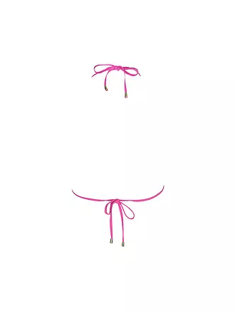 HOT STUFF |  Damen Bikinioberteil Triangel Solid | pink