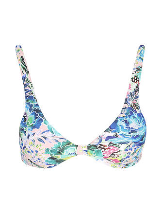 HOT STUFF | Damen Bikini Knotted Top Capri Zitrone | bunt