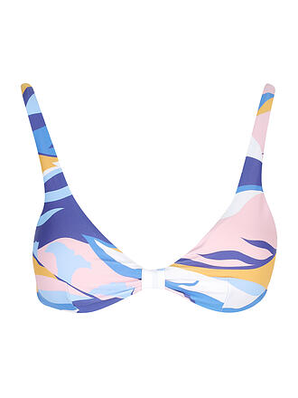 HOT STUFF | Damen Bikini Knotted Top Capri Zitrone | bunt