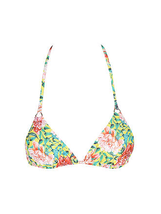 HOT STUFF | Damen Bikini Triangel Capri Zitrone | bunt