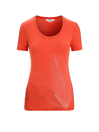 ICEBREAKER | Damen Funktionsshirt Herren Funktionsshirt Tech Lite II | koralle