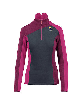 KARPOS | Damen Funktionsshirt Federa Half-Zip Fleece | hellblau
