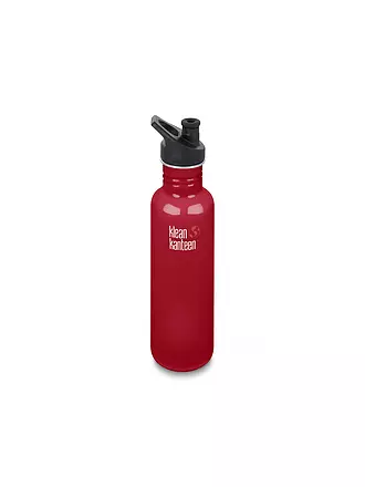 KLEAN KANTEEN | Trinkflasche Classic einwandig Millenial Blush 27 oz (800 ml) mit Sport Cap | 