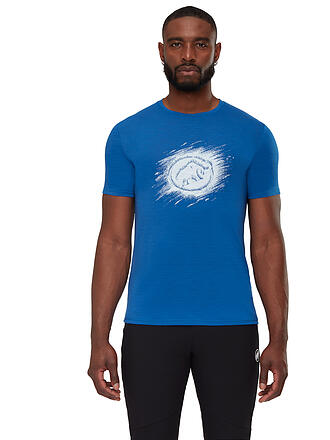 MAMMUT | Herren Funktionsshirt Alnasca Graphic | blau