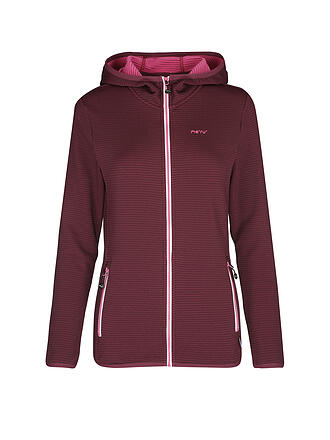 MERU | Damen Fleecejacke Poole Hoodie | dunkelblau