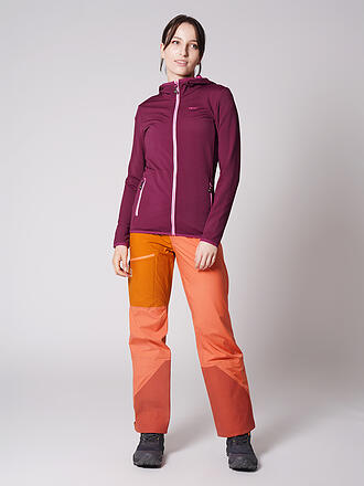 MERU | Damen Fleecejacke Poole Hoodie | dunkelblau