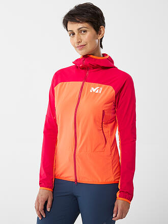 MILLET | Damen Softshelljacke Fusion XCS Hoodie | orange