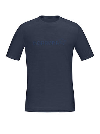 NORRØNA | Herren Funktionsshirt falketind equaliser merino | dunkelblau