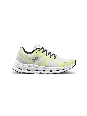 ON | Damen Laufschuhe Cloudrunner WHITE SEEDLING | gelb