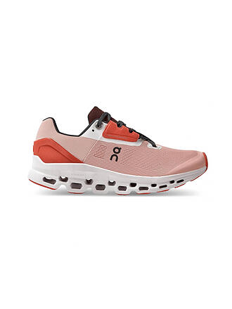 ON | Damen Laufschuhe Cloudstratus ROSE RED | rot