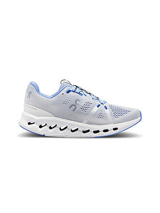ON | Damen Laufschuhe Cloudsurfer HEATHER WHITE | blau