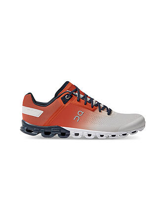 ON | Herren Laufschuhe Cloudflow BLACK ASPHALT | rot
