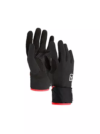 ORTOVOX | Damen  Handschuhe Fleece Grid Cover | schwarz