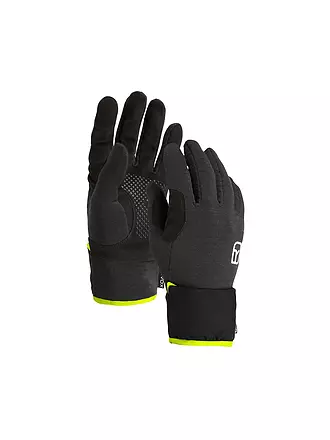 ORTOVOX | Herren Handschuhe Fleece Grid Cover | schwarz