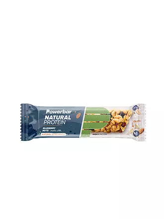 POWER BAR | Proteinriegel Natural Protein 30% Blueberry/Nuts | braun