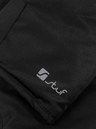 STUF | Kleinkinder Fleece-Latzhose Bobby | schwarz