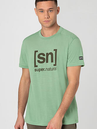 SUPER NATURAL | Herren Funktionsshirt Essential I.D | dunkelblau