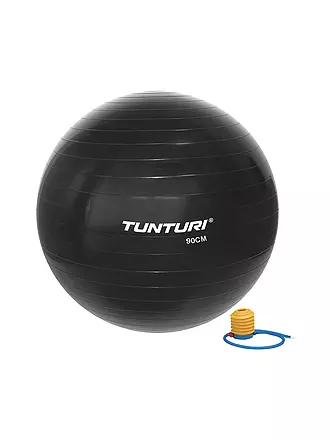 TUNTURI | Gymnastikball 90 cm mit Pumpe | 