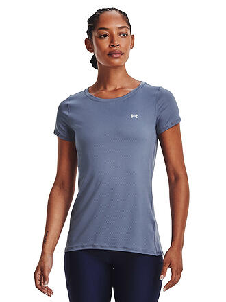 UNDER ARMOUR | Damen Fitnesshirt HeatGear® Armour | gelb