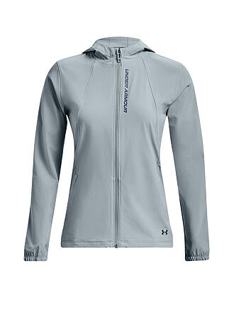 UNDER ARMOUR | Damen Fitnessjacke UA OutRun The Storm | hellblau