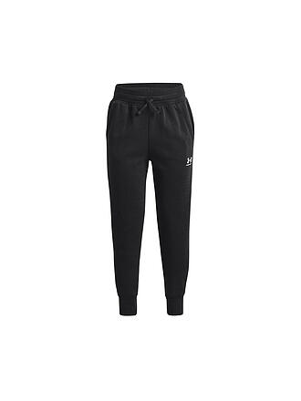 UNDER ARMOUR | Mädchen Jogginghose UA Rival EM | schwarz
