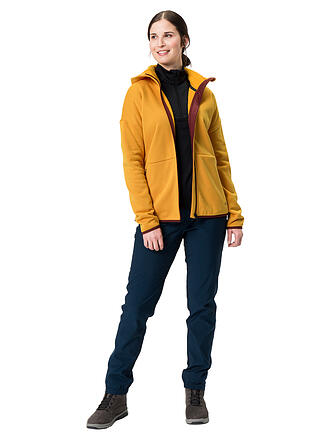 VAUDE | Damen Fleecejacke Mineo Hoodie | senf