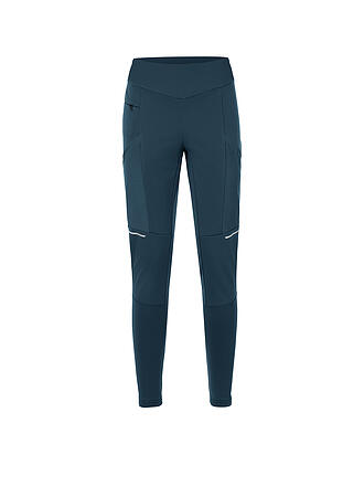 VAUDE | Damen Softshell Wanderhose Larice | dunkelblau