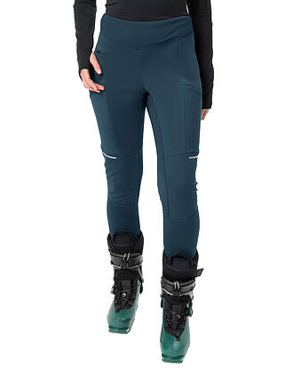 VAUDE | Damen Softshell Wanderhose Larice | dunkelblau