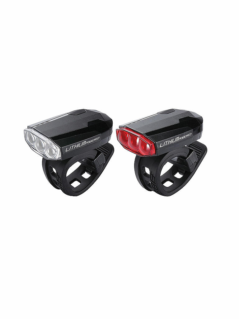 BBB | Fahrrad LED Minilicht Set vorne und hinten Spark BLS-48 | schwarz