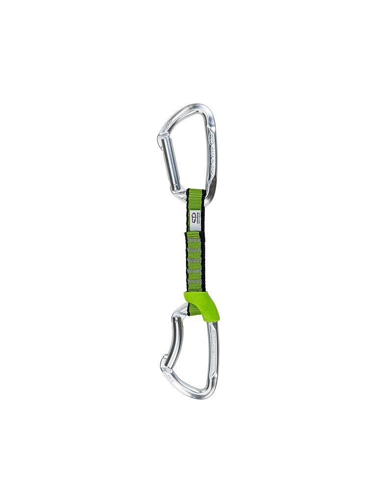 CLIMBING TECHNOLOGY | Karabiner Express-Set Lime 5er Set NY | grün
