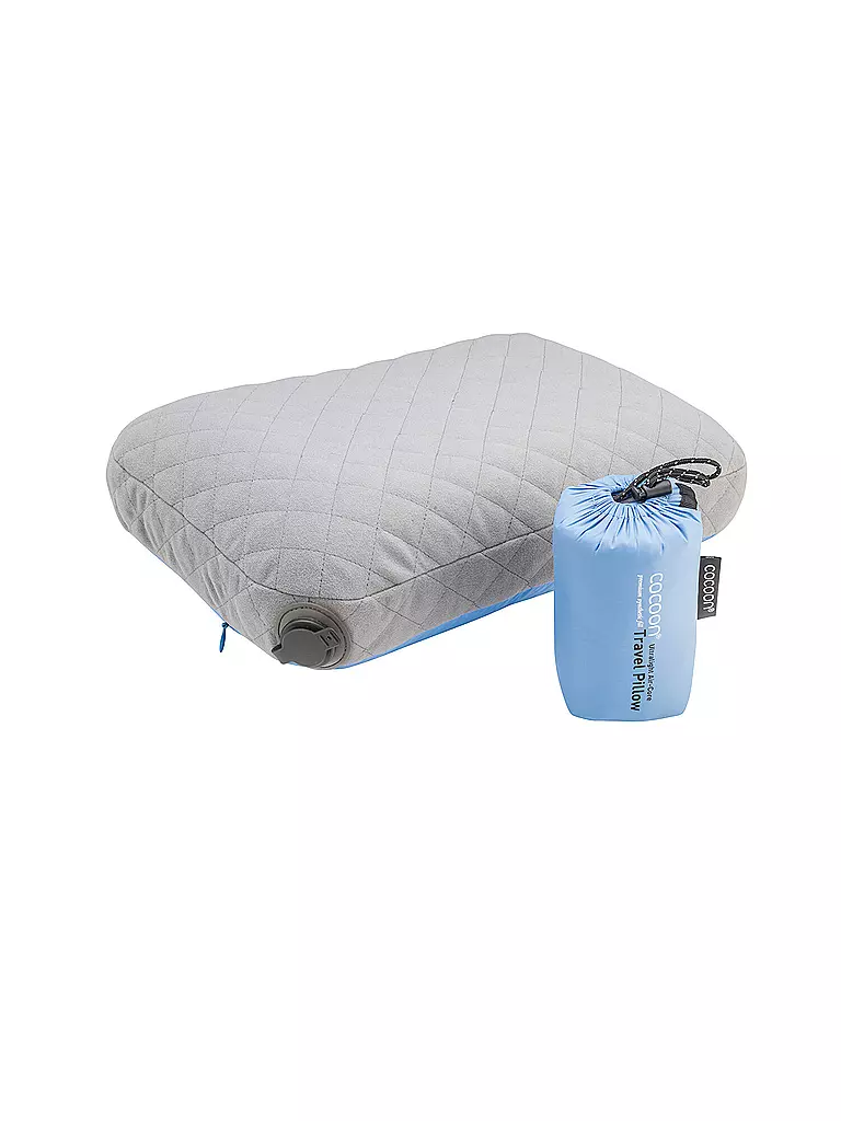 COCOON | Reisekissen Air-Core Pillow Ultralight S | hellblau