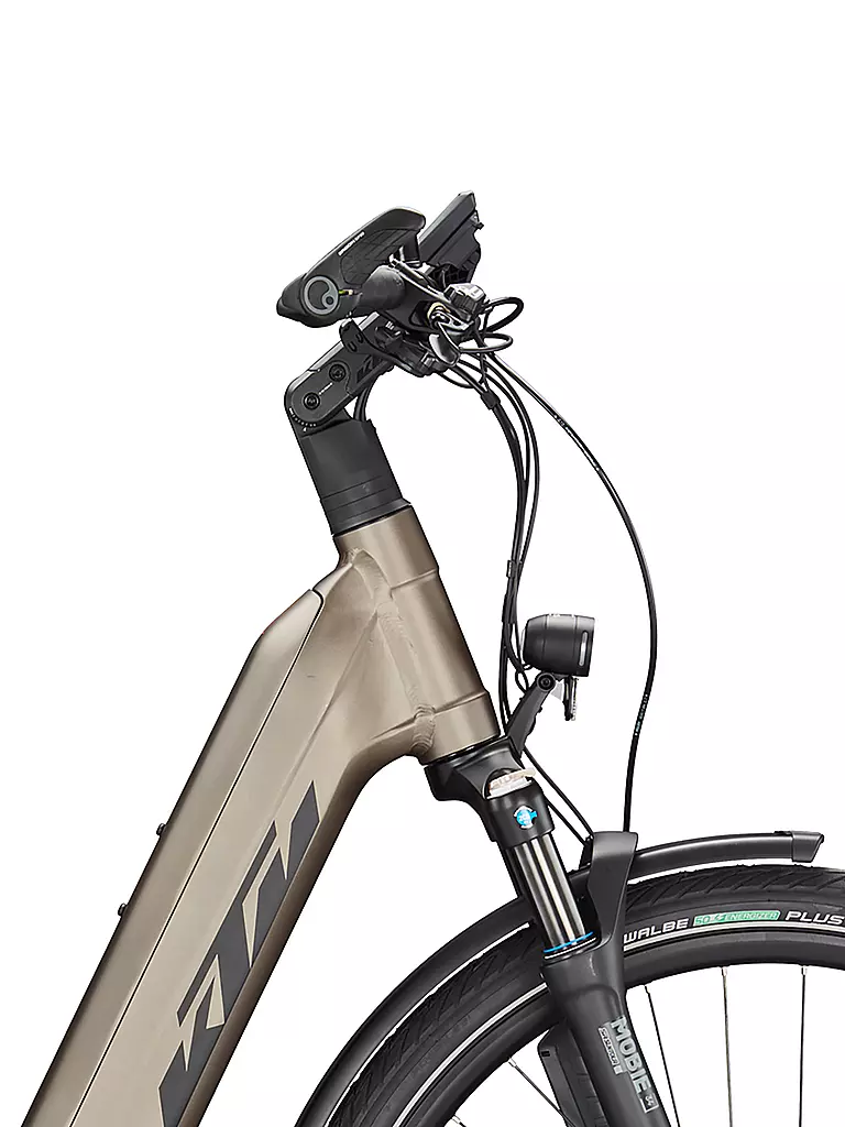 KTM | Damen E-Trekkingbike 28" Macina Style 720 ABS (Tiefeinsteiger) | braun