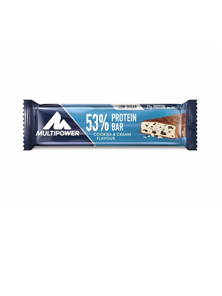 MULTIPOWER | 53% Protein Bar 50g Cookies & Cream | 
