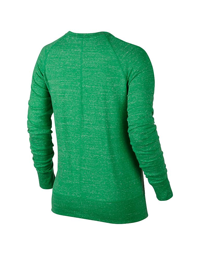 NIKE | Damen Rundhals-Sweater Gym Vintage | grün